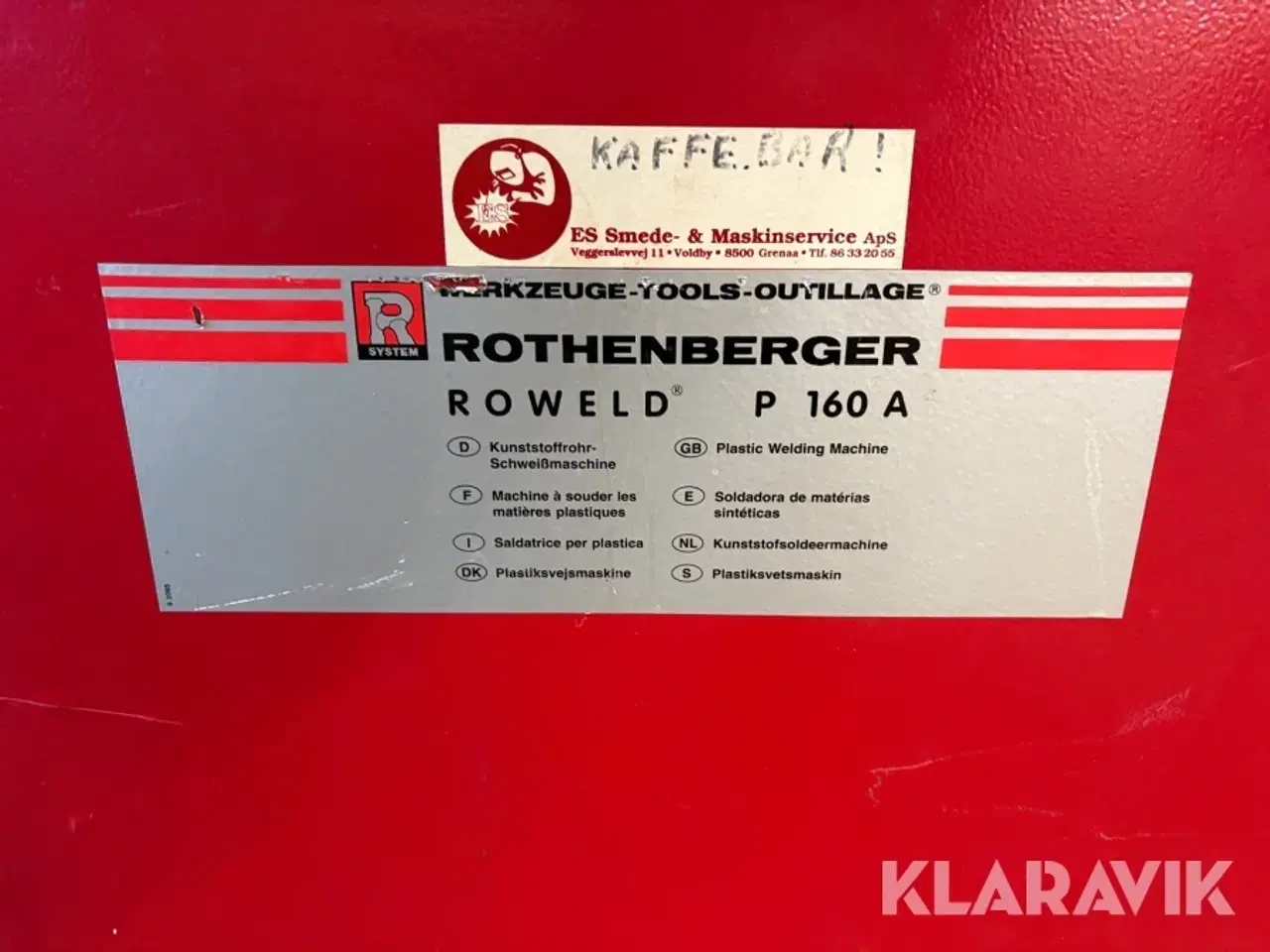 Billede 5 - Plastik svejsemaskine Rothenberger P160 A