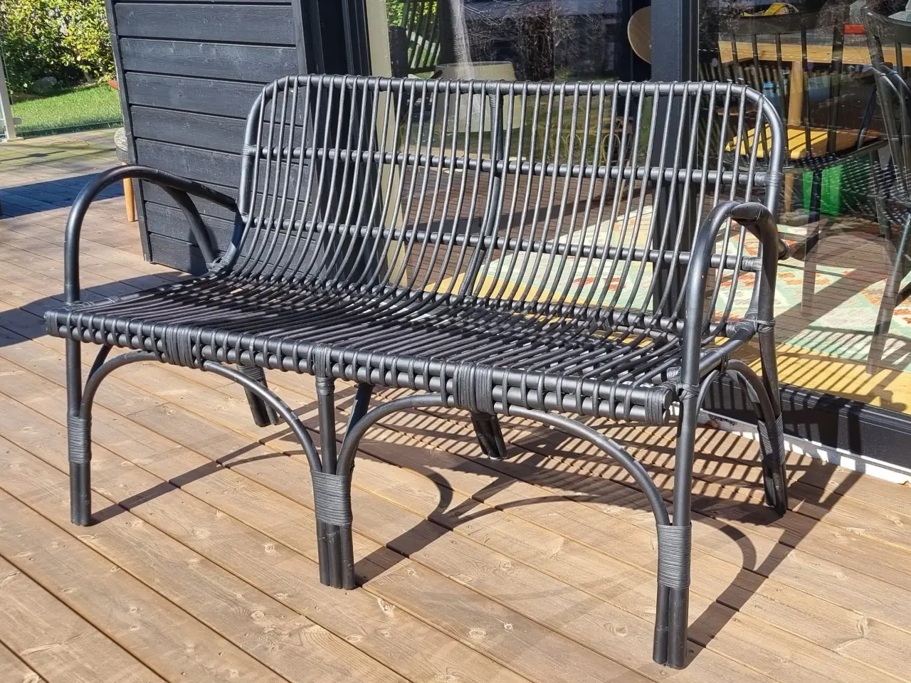 Billede 1 - Sofa i sort bambus