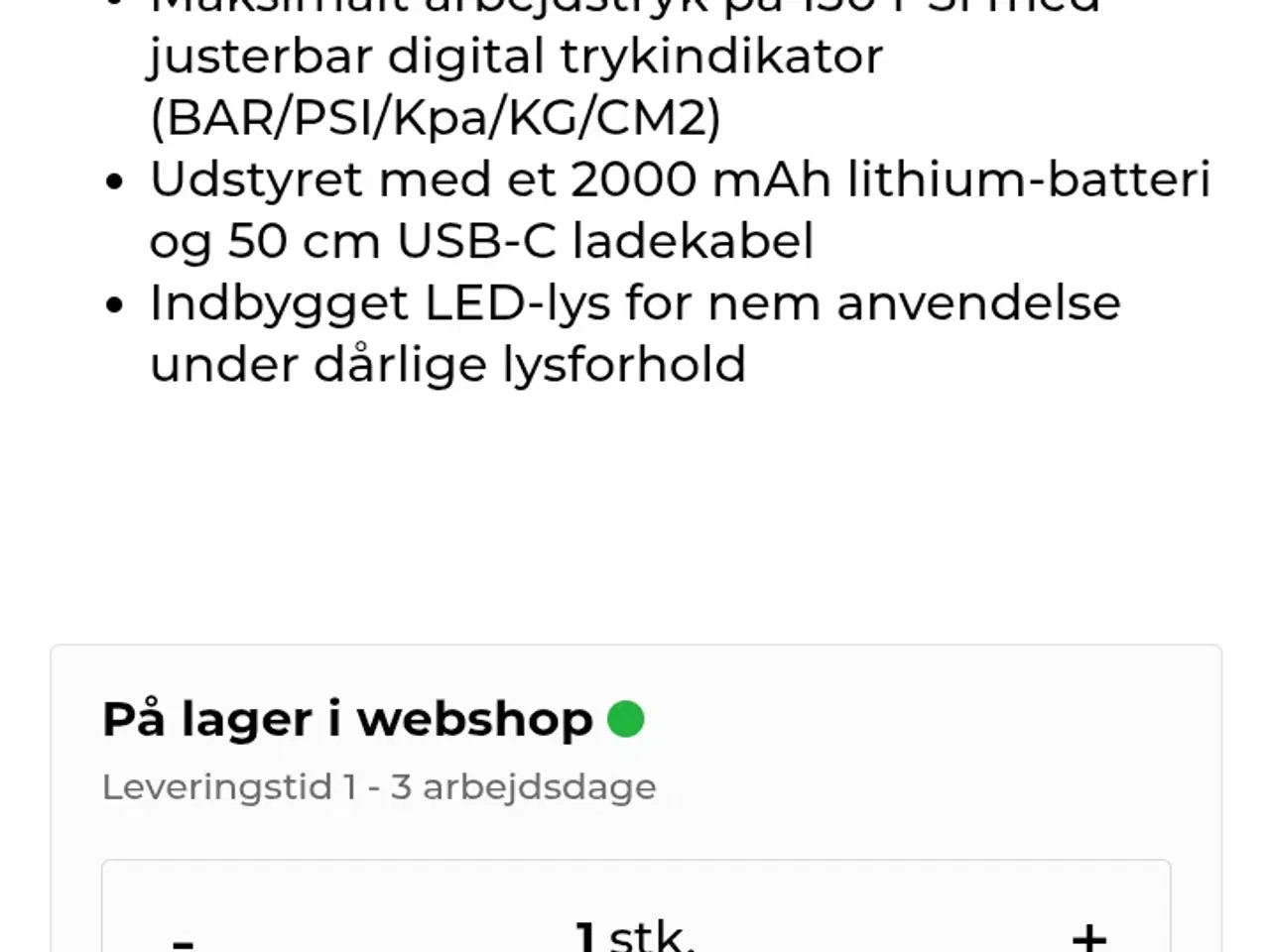 Billede 4 - Helt ny Akku kompressor sælges