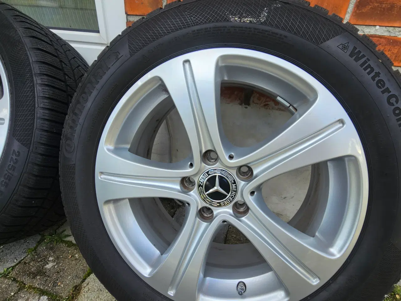 Billede 2 - Mercedes alufælge vinterdæk 