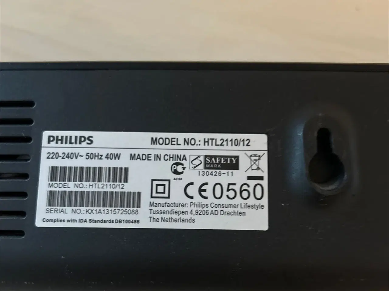 Billede 2 - Philips soundbar med fjernbetjening 