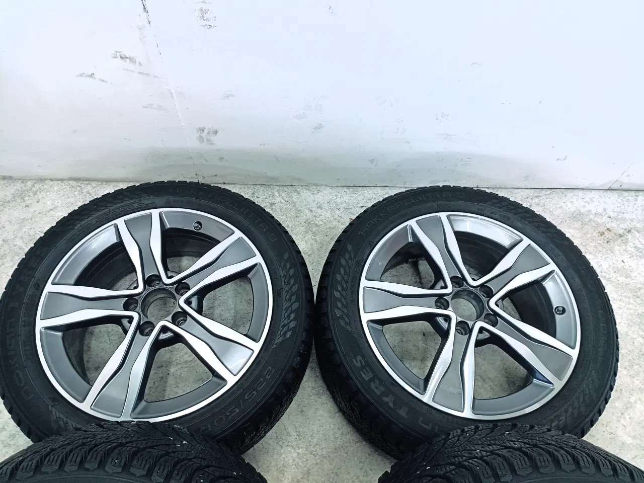 Billede 4 - 5x112 17" ET48,5 nav 66,6ø MERCEDES vintersæt