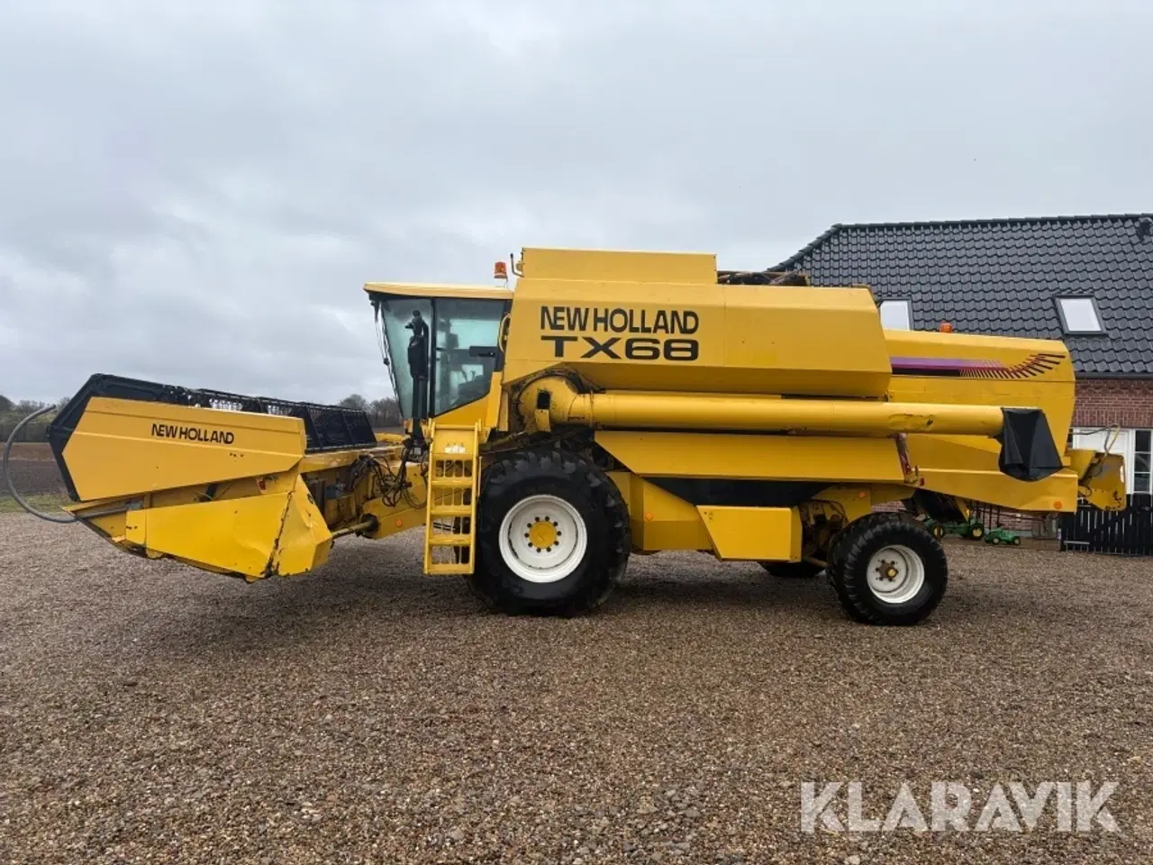 Billede 2 - Mejetærsker New Holland TX66/TX68 med skærebord & vogn