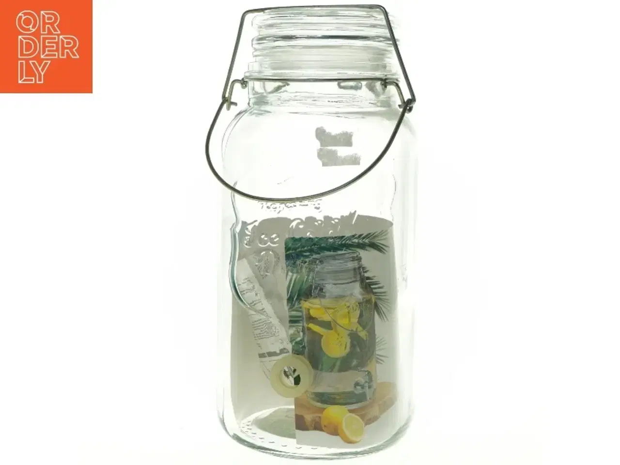 Billede 1 - Drikdispenser i glas (str. L 31 cm)