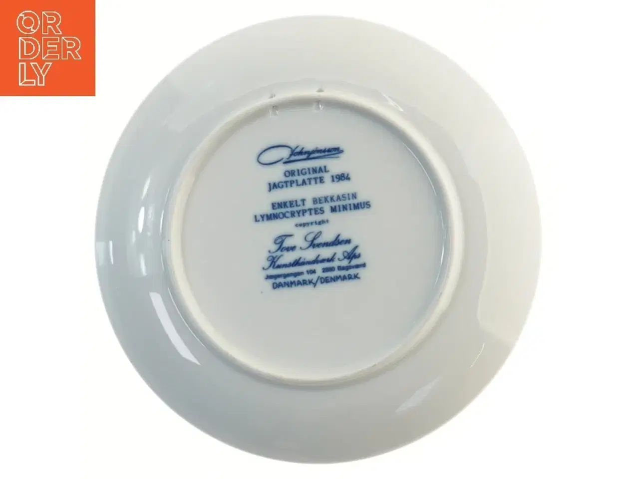 Billede 2 - Dekorativ jagtplatte 1984 (str. Ø 19,5 cm)