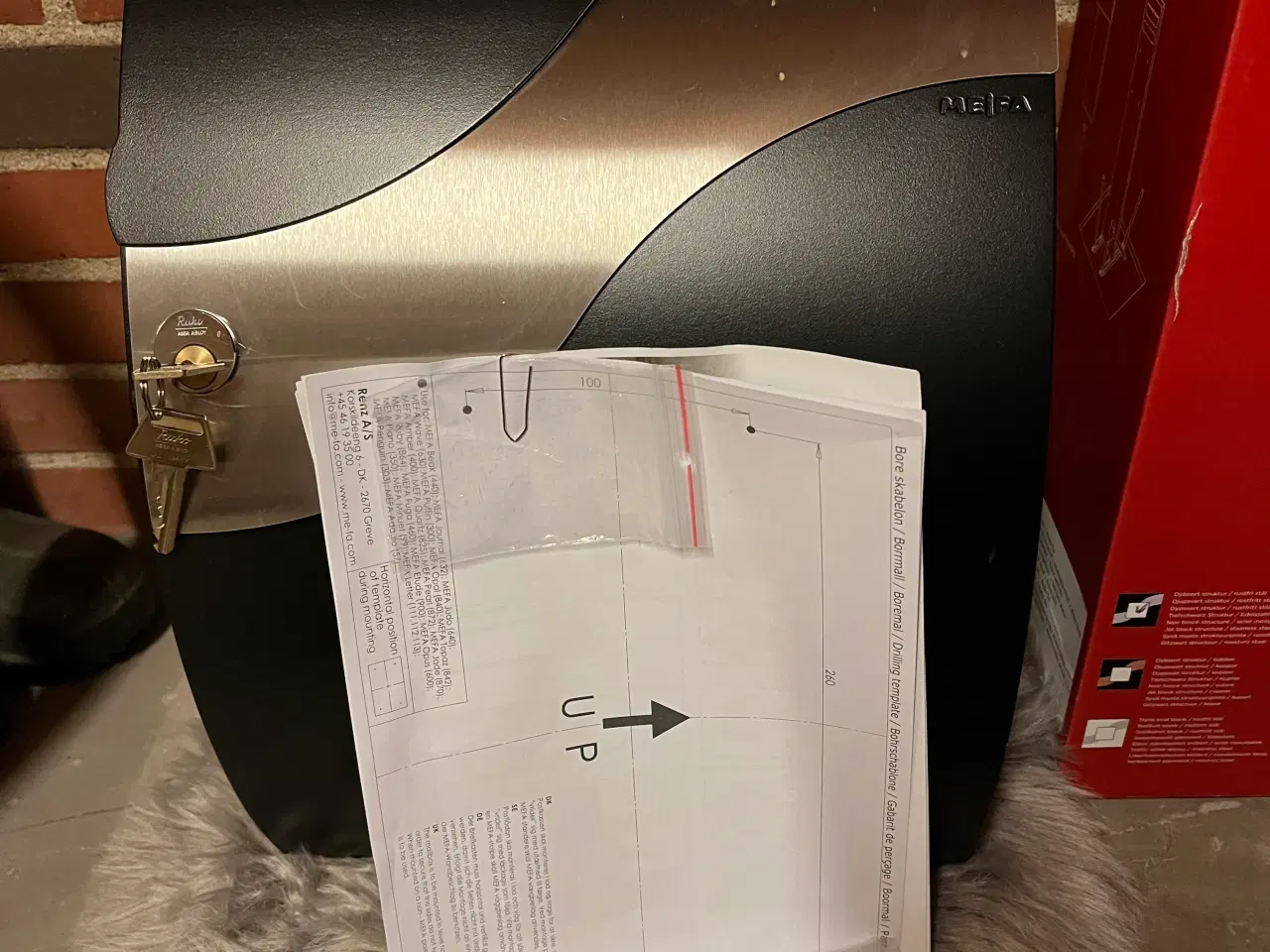Billede 2 - Postkasse wave sælges