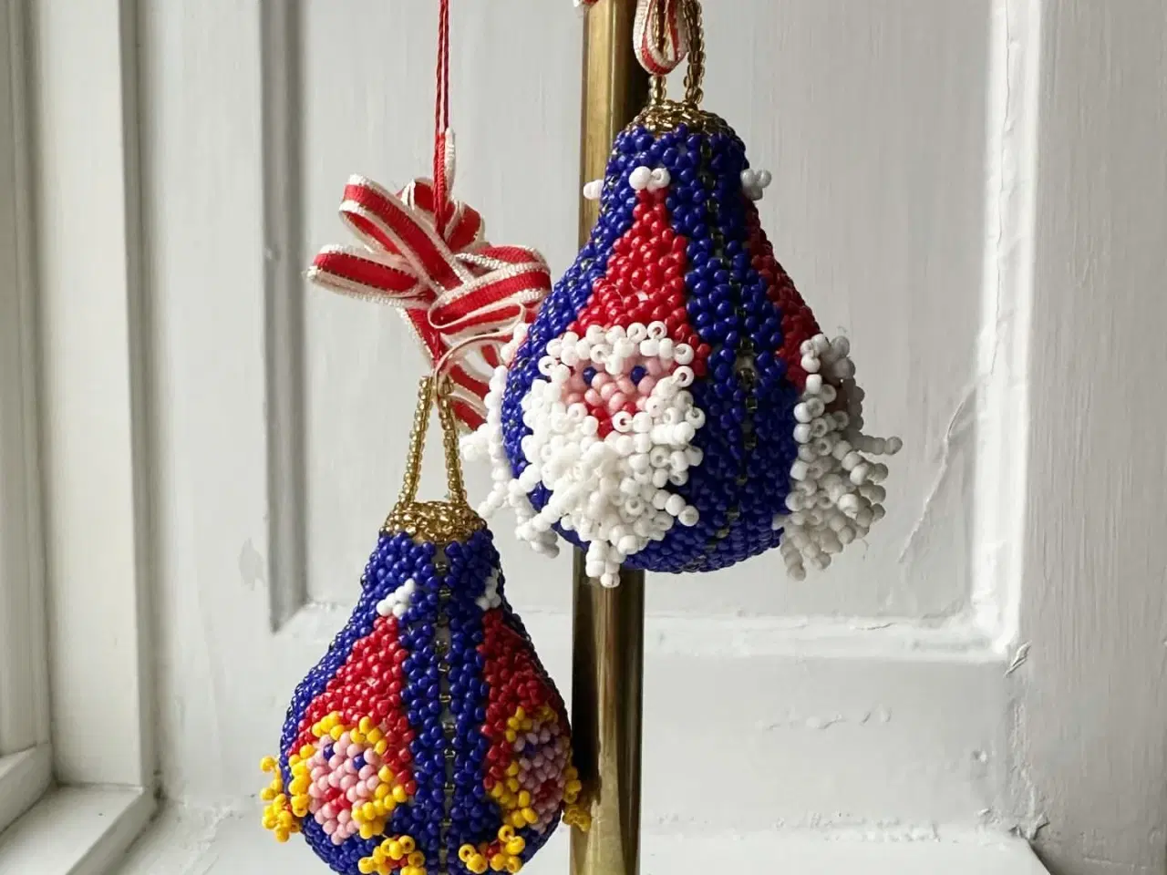 Billede 5 - Perlesyet nissepar