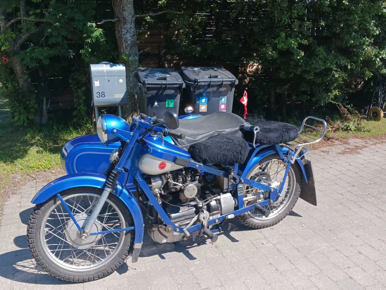 Billede 4 - Nimbus med sidevogn, ny pris
