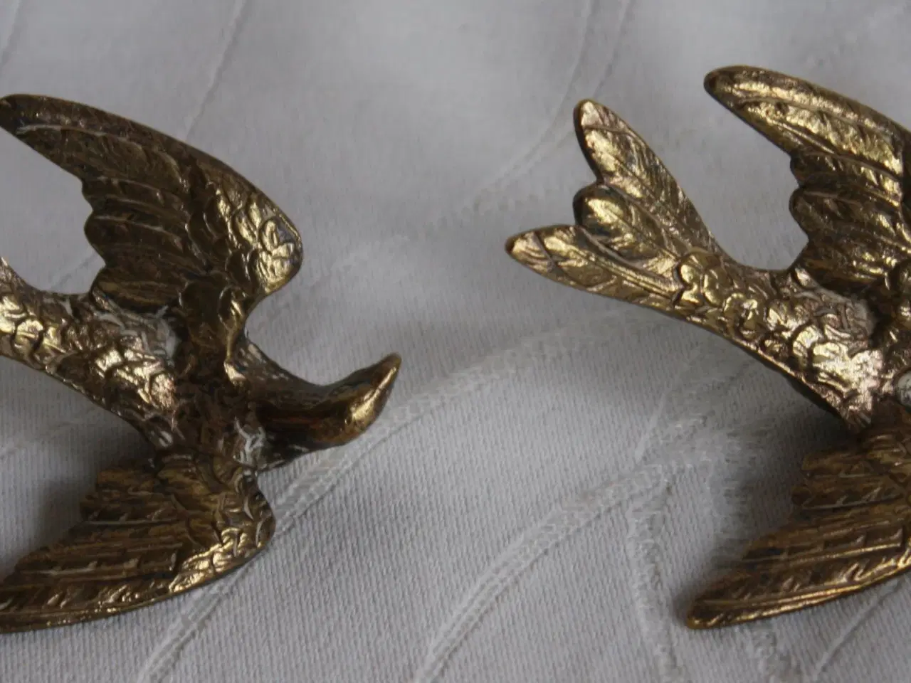 Billede 1 - to fugle af bronze