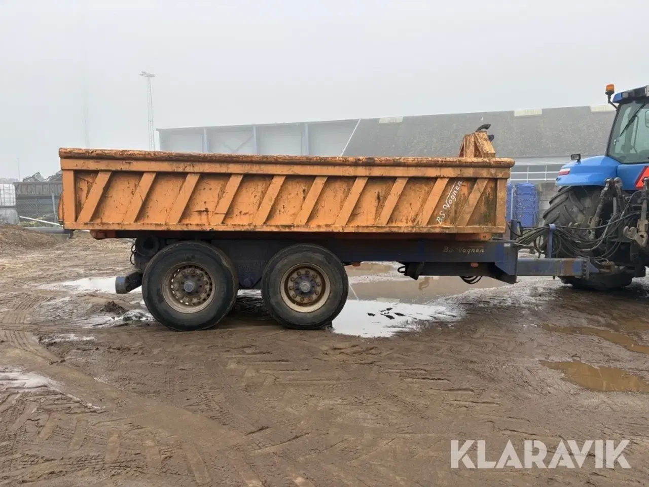 Billede 8 - Traktor New Holland T8020 - inklusiv vogn