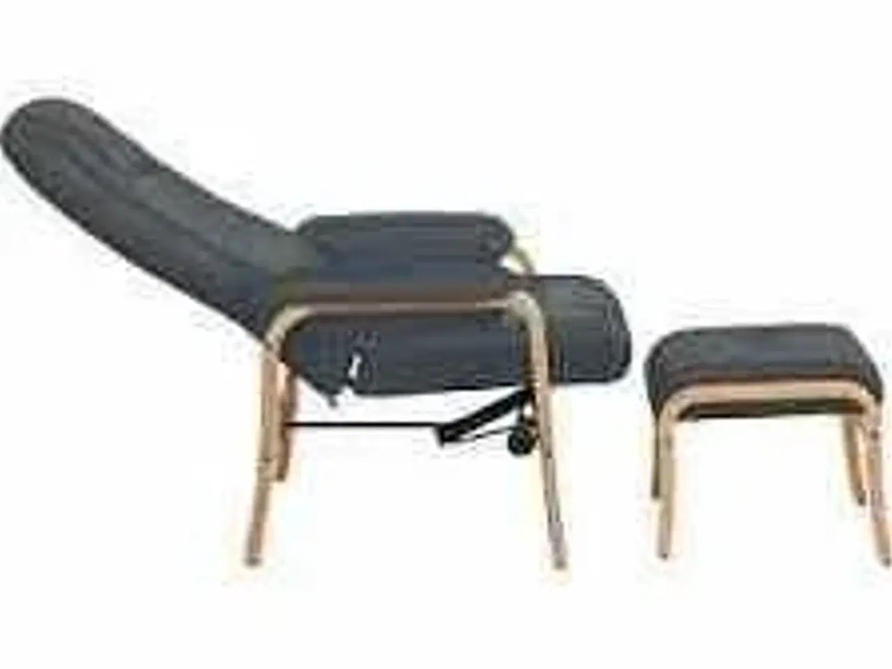 Billede 1 - Otium lænestol inkl. fodskammel - grå