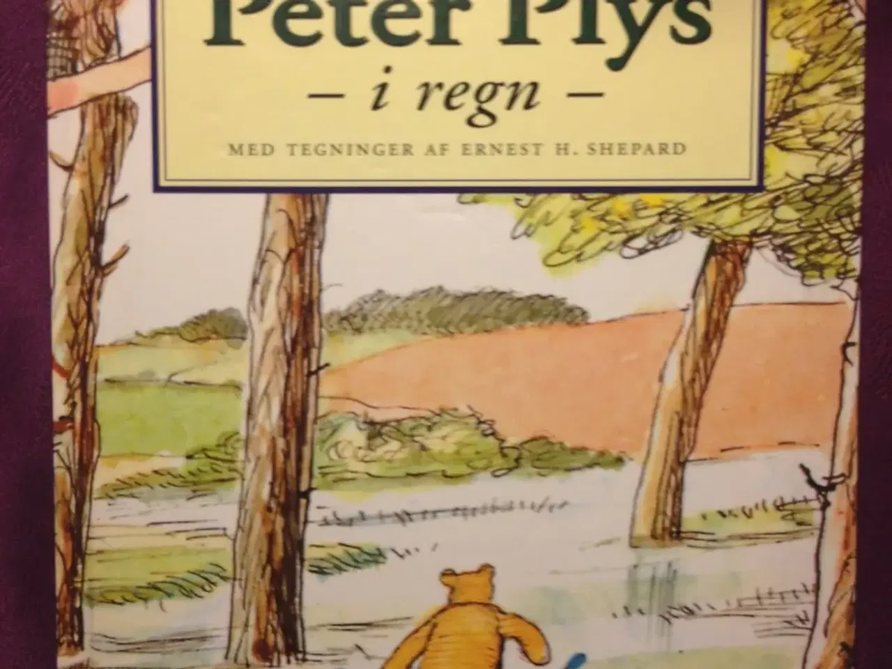 Billede 1 - Peter Plys i regn af A A Milne