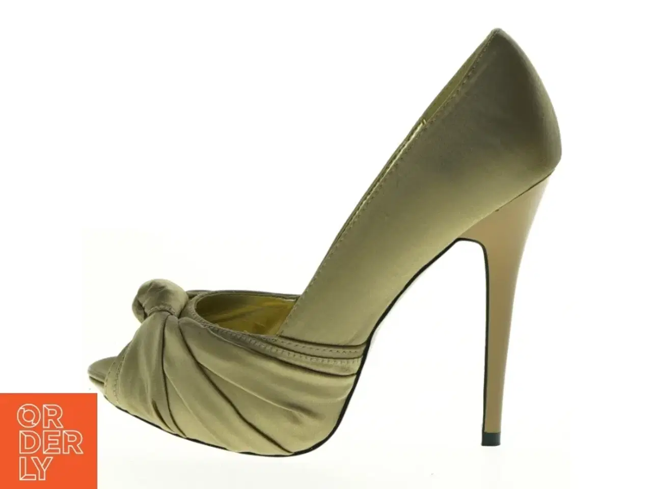 Billede 1 - Guld satin pumps fra 1to3 (str. 39)