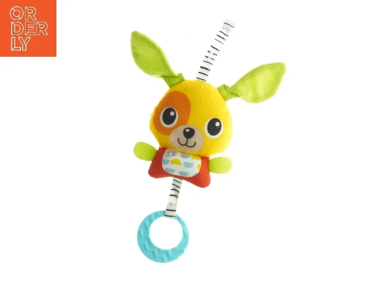 Billede 1 - Farverig blød aktivitetslegetøj til babyer (str. 26 x 8 cm)