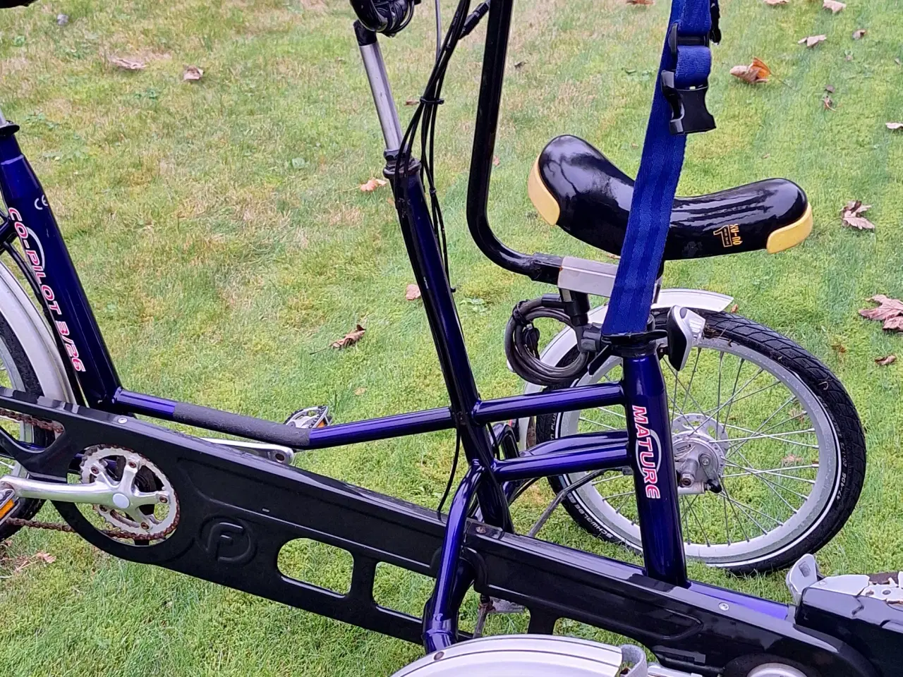 Billede 3 - 3 hjulet tandemcykel - copilot 3 fra Huka