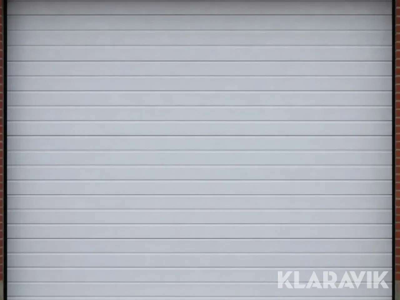 Billede 2 - Ledhejseport Bearsafe Hvid 3 linjer, 4x4m