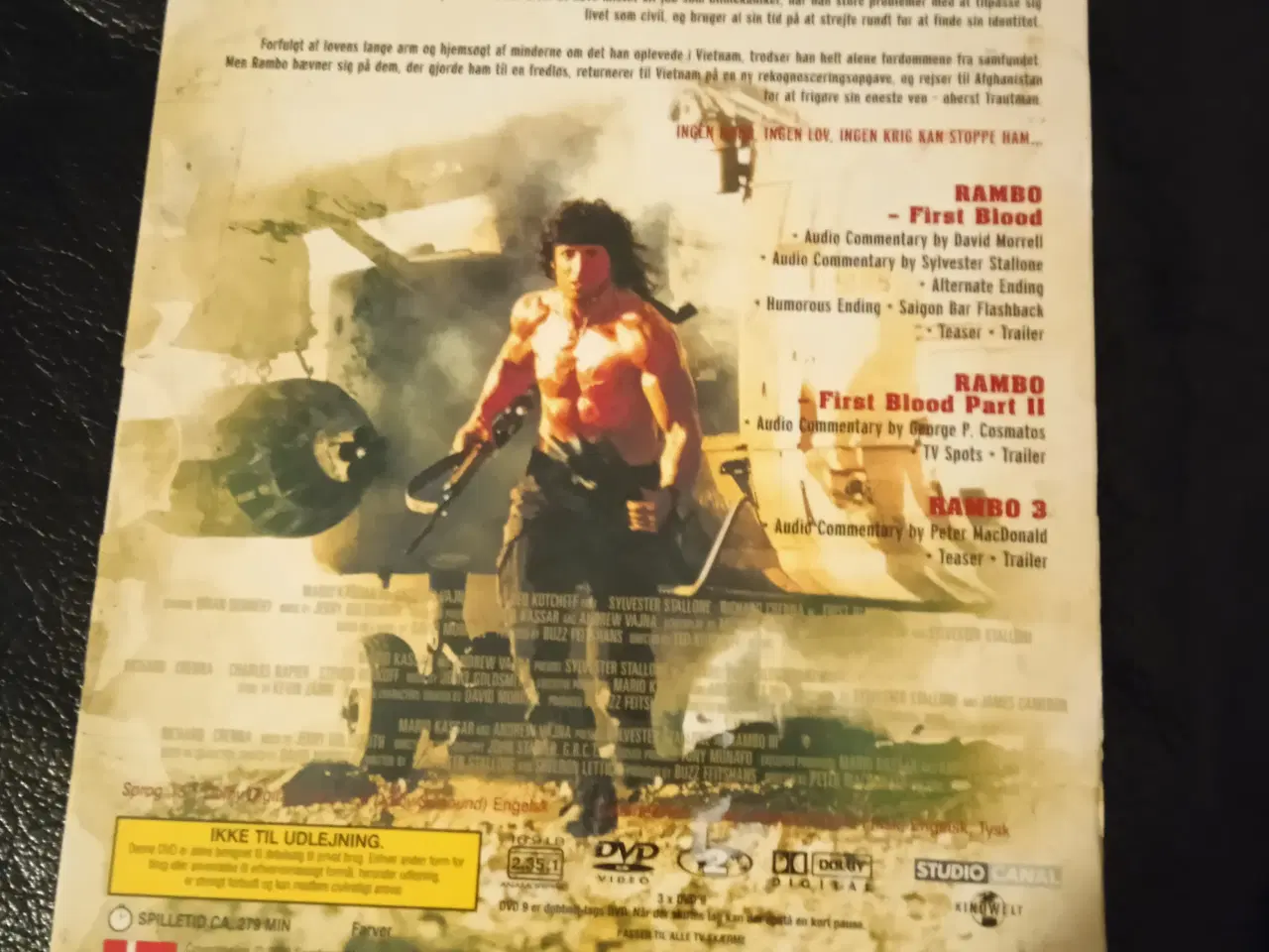 Billede 2 - Rambo Trilogy dvd