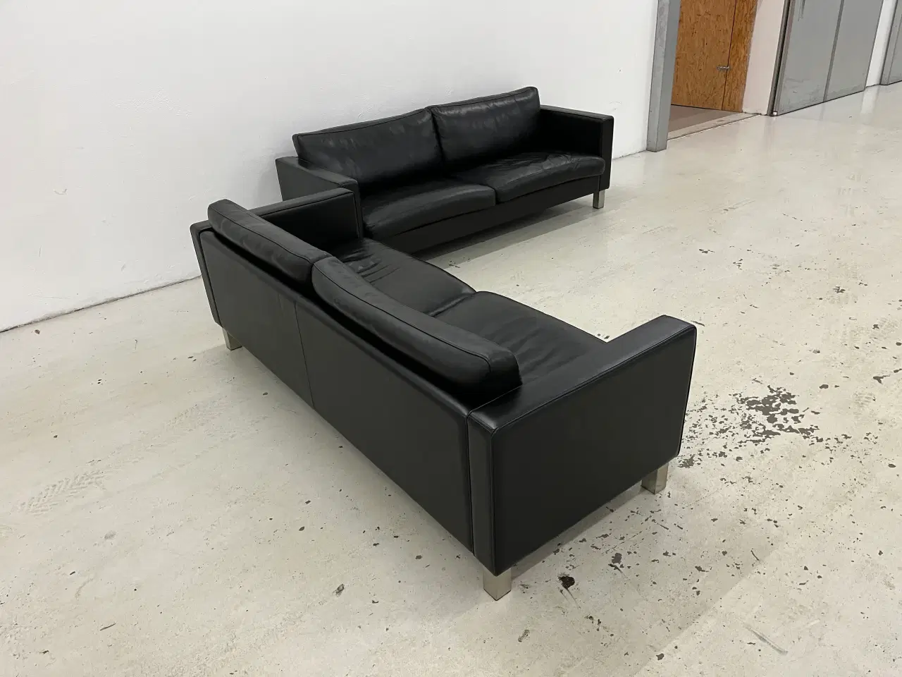 Billede 4 - Mogens Hansen MH321 3+2,5 Pers sofaer sort premium