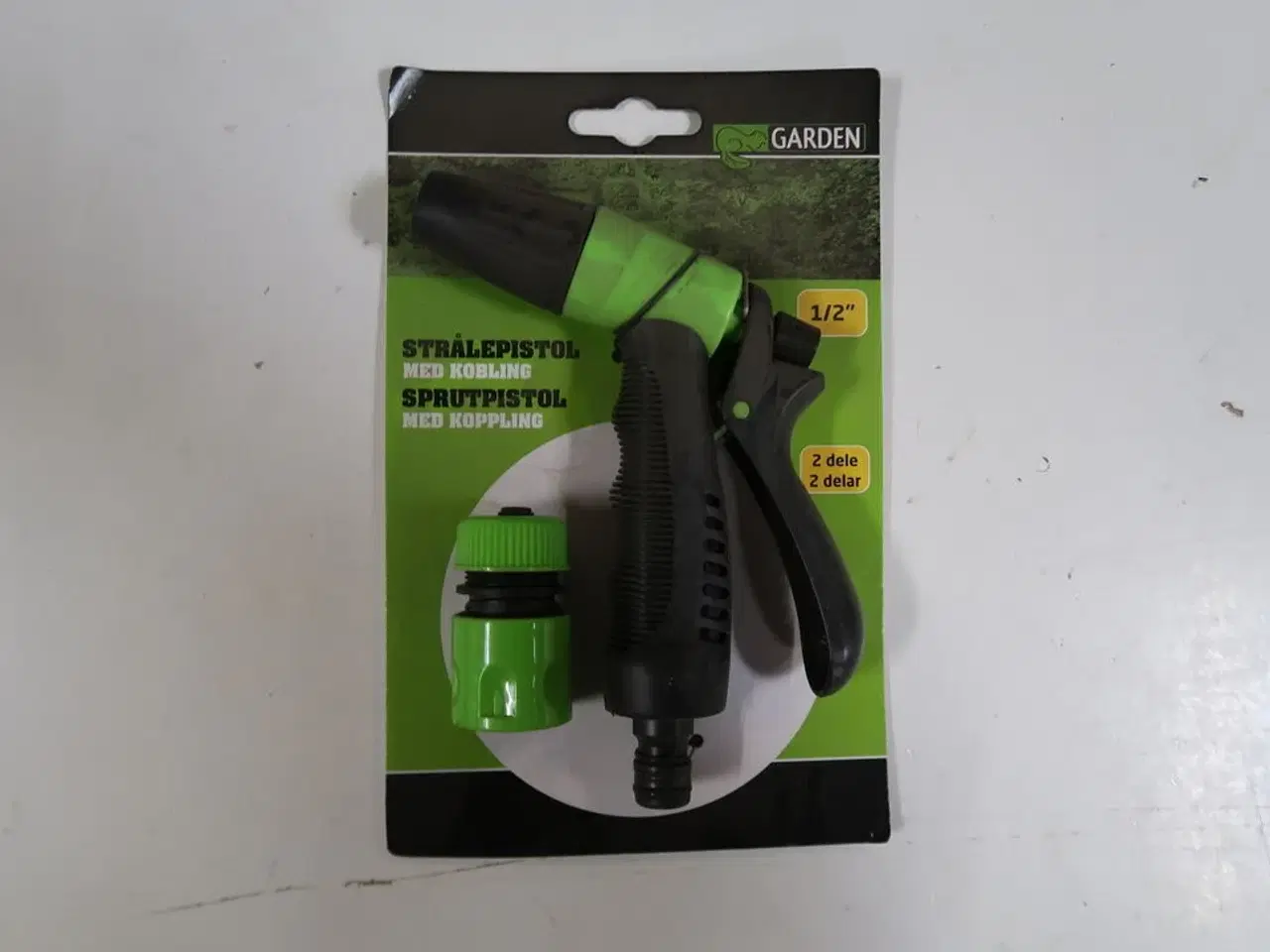 Billede 1 - 4 pk. Strålepistol med kobling - Garden