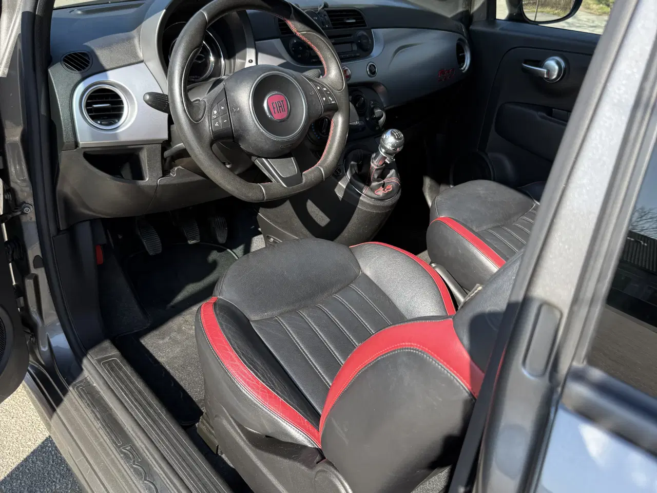 Billede 5 - Super lækker Fiat 500 Cabriolet 