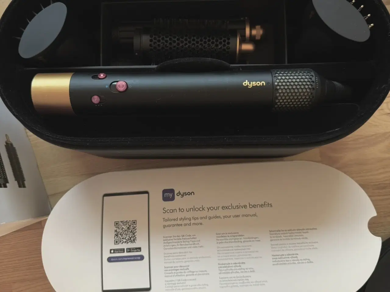 Billede 4 - Næsten som ny Dyson Airwrap Complete Long Onyx/Go
