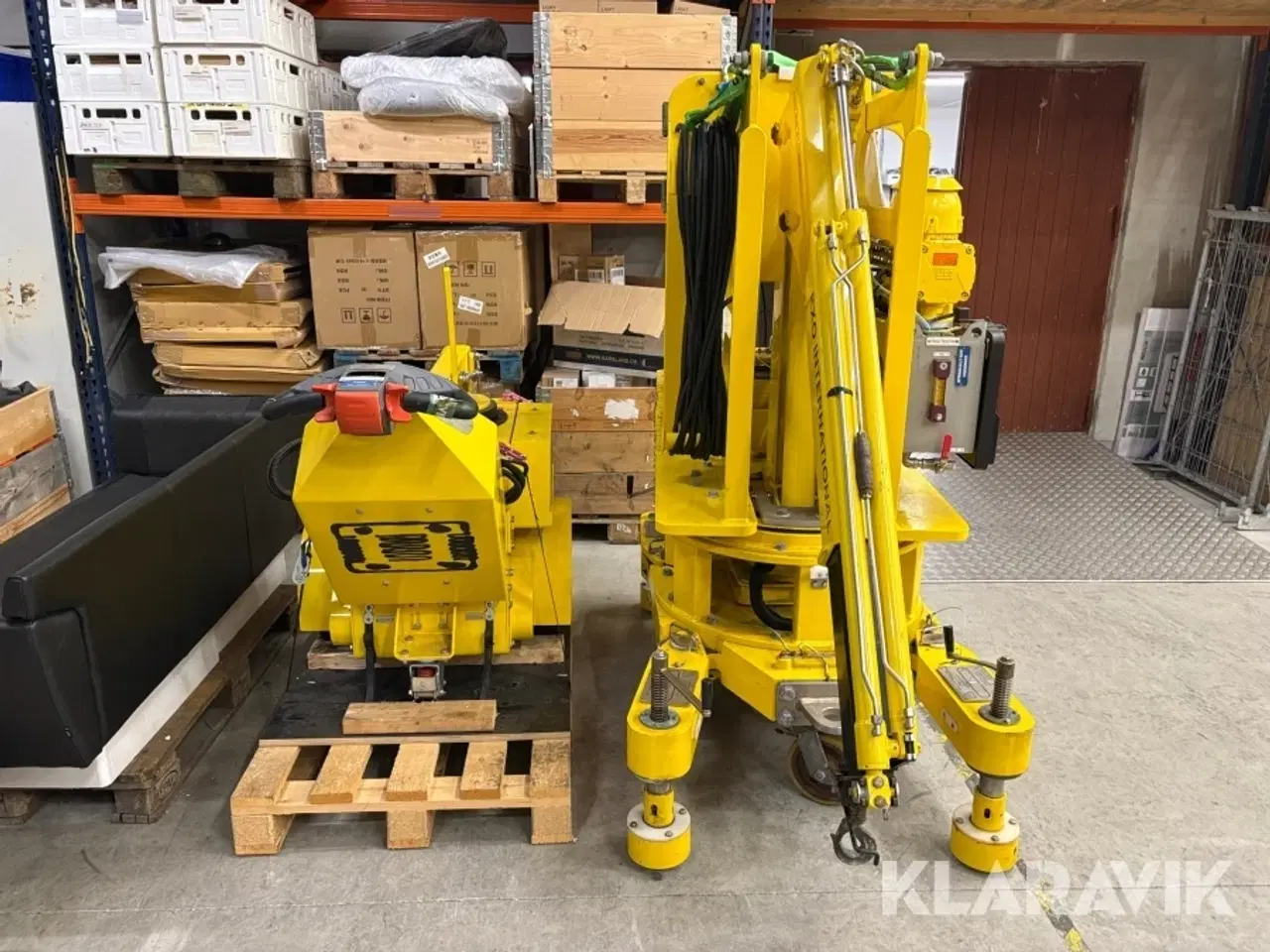 Billede 2 - Kransæt EXO International - kran, skubber og batterri-enhed