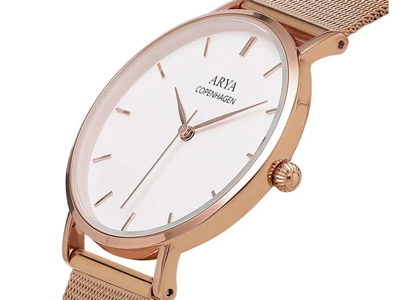 Billede 1 - Arya Copenhagen Ethereal - Rose Gold Mesh dameur