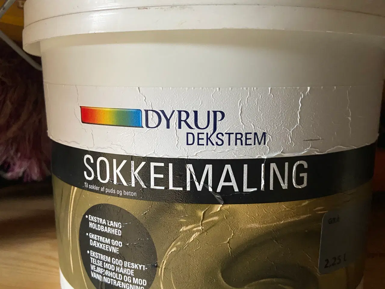 Billede 1 - Dyrup sokkelmaling 
