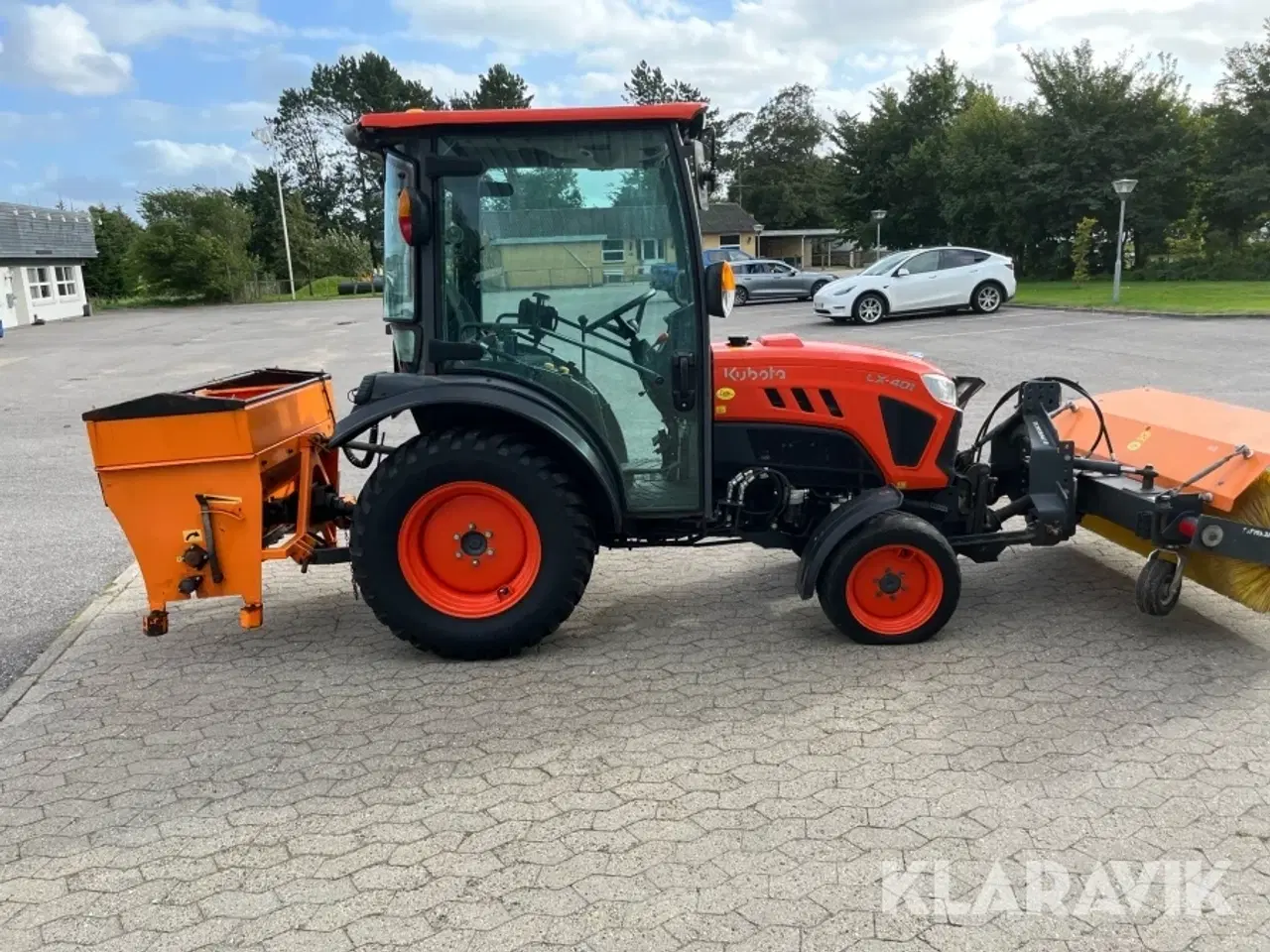 Billede 4 - Traktor Kubota LX401 kompakt med diverse udstyr
