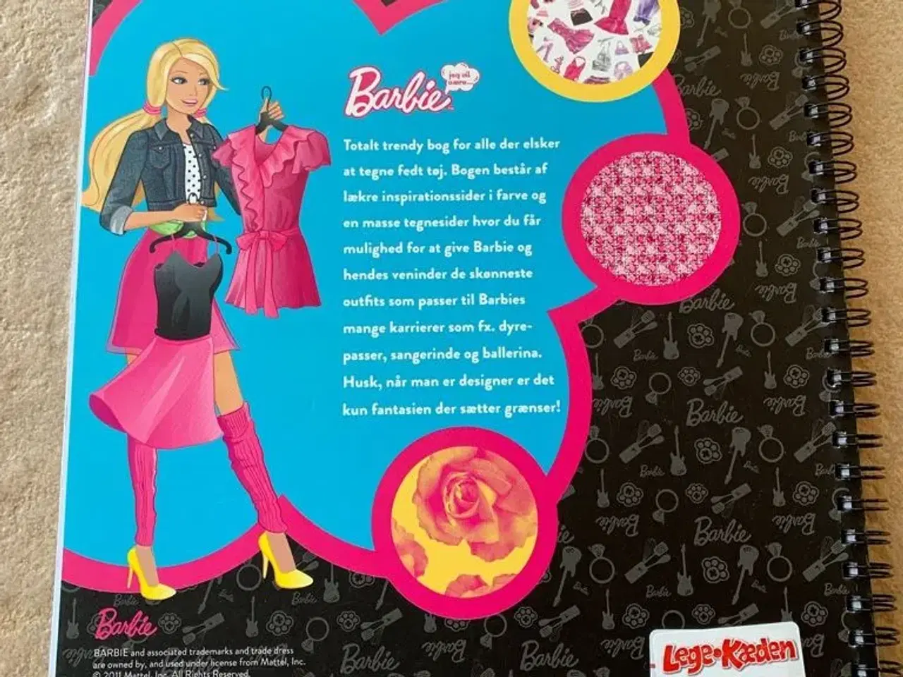 Billede 2 - Barbie min egen designbog