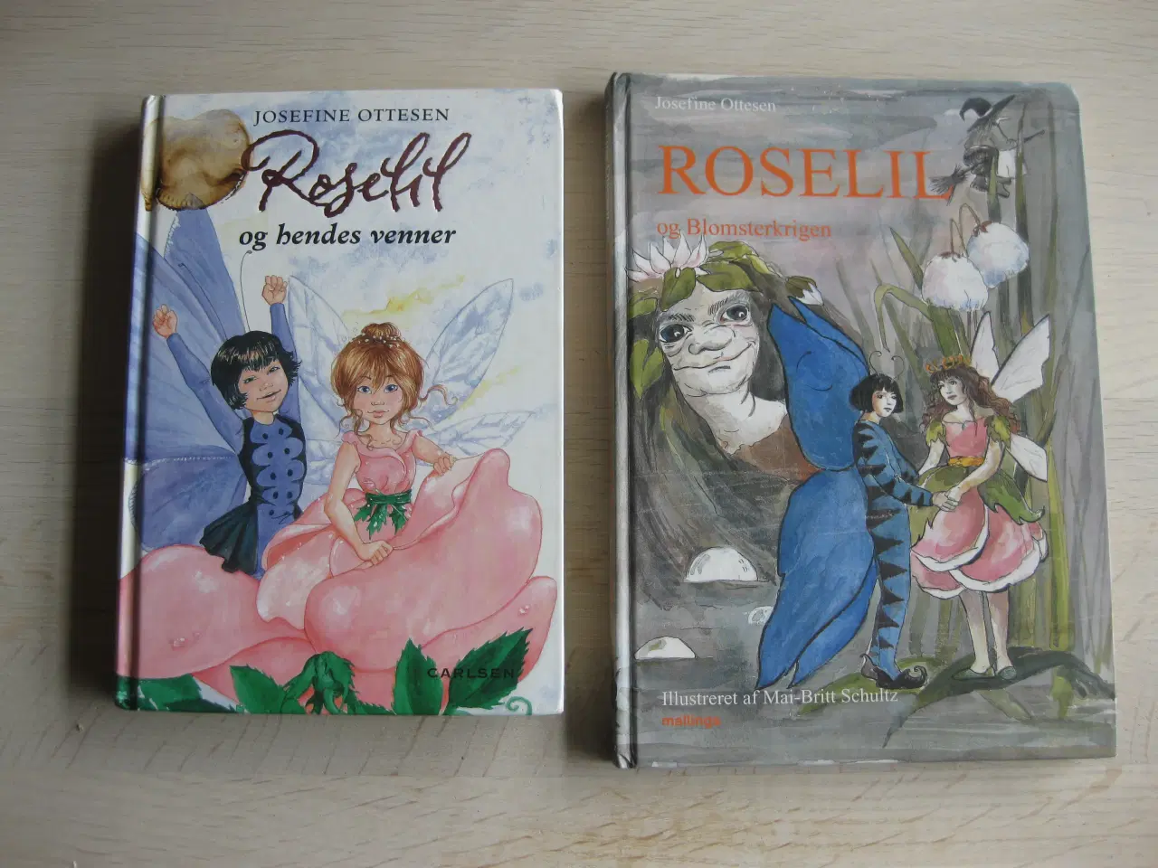 Billede 1 - "Roselil" bøger af Josefine Ottesen ;-)