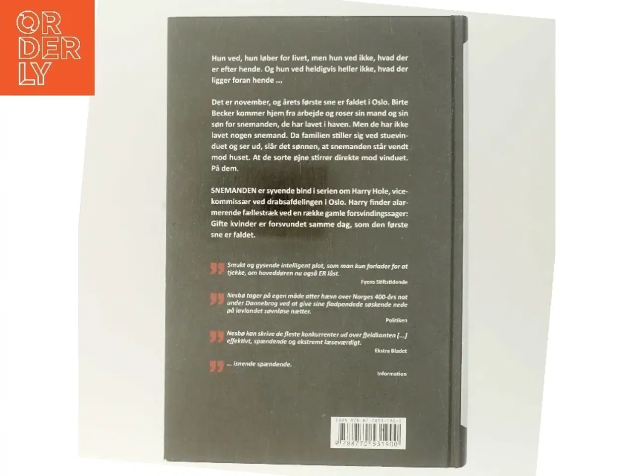 Billede 3 - Snemanden af Jo Nesbø (Bog)