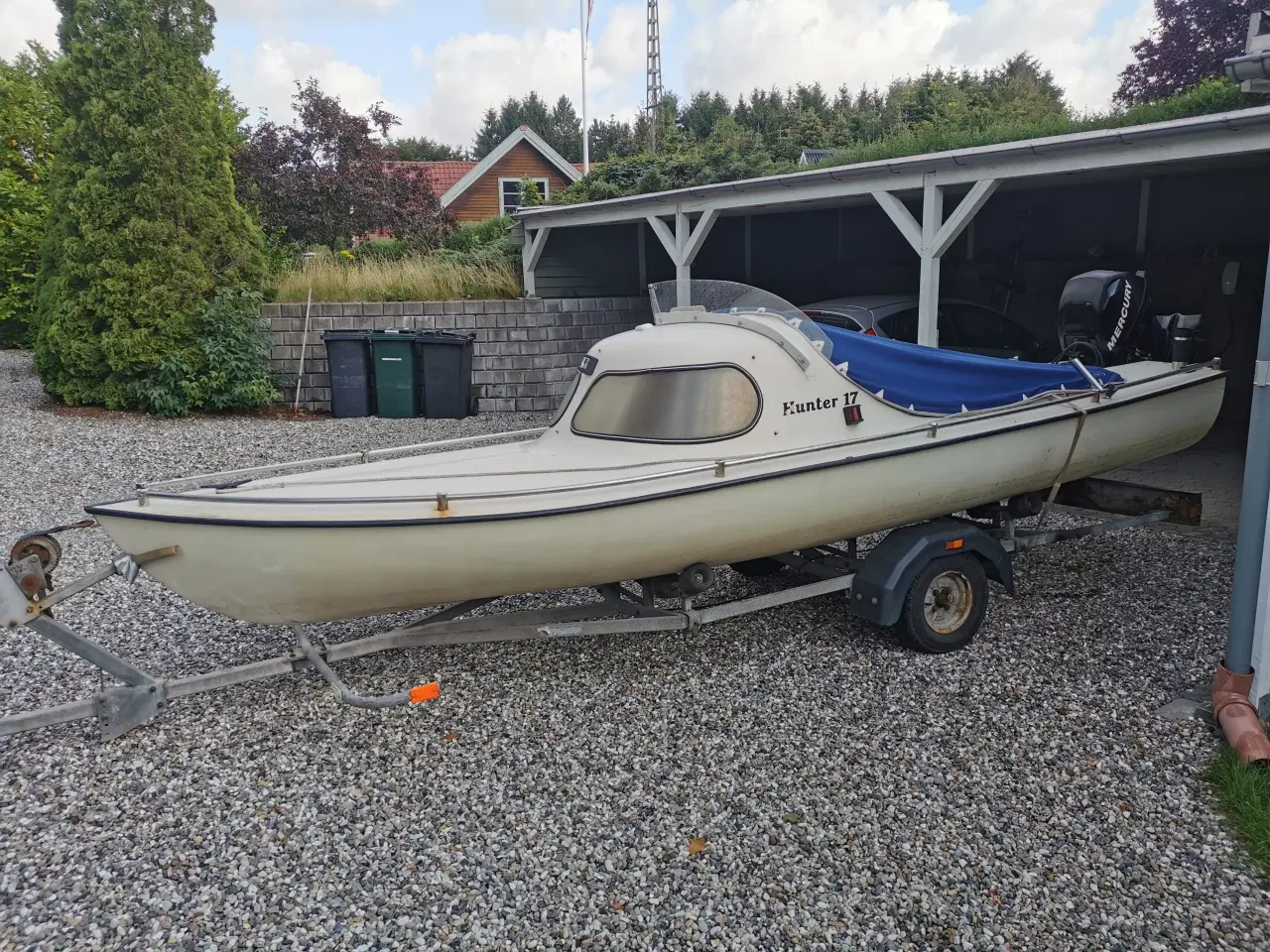 Billede 1 - Hunter 17 jagt/fiskebåd