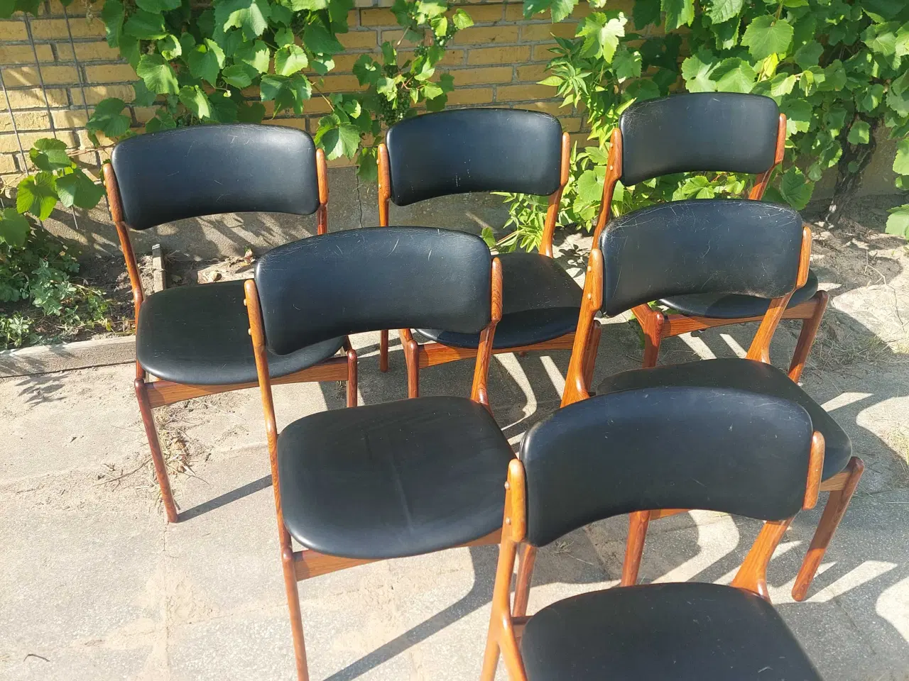 Billede 7 - Erik Buch spisebordstole Model OD49 -
