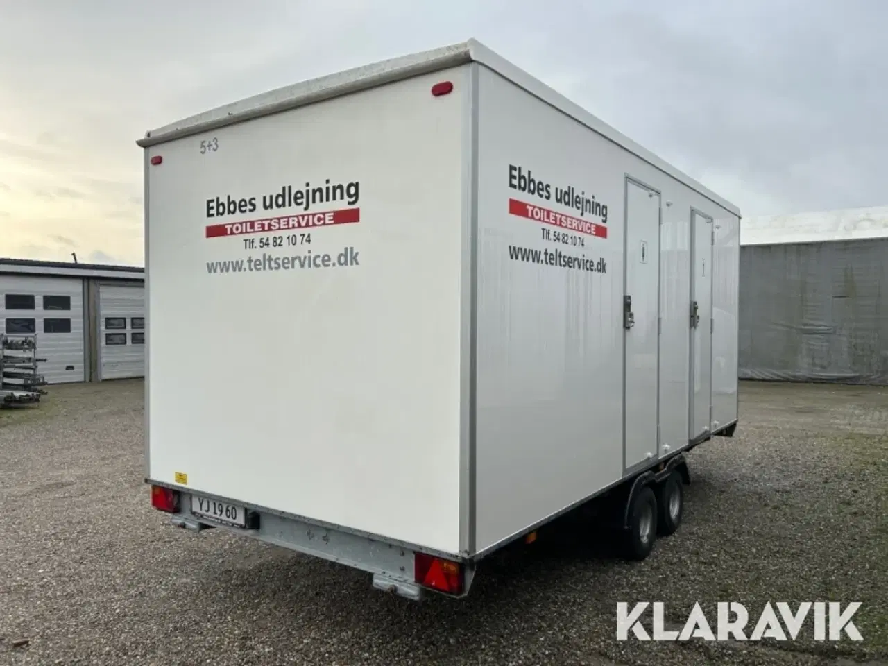 Billede 6 - Toiletvogn 5+3 Scanvogn