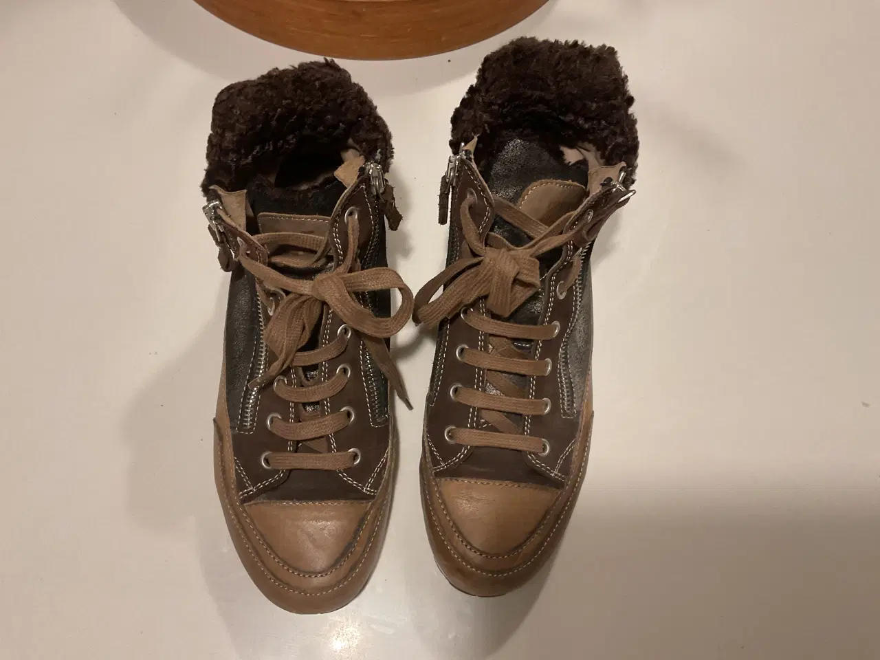 Billede 4 - Candice Cooper sneakers str. 37 brun med foer