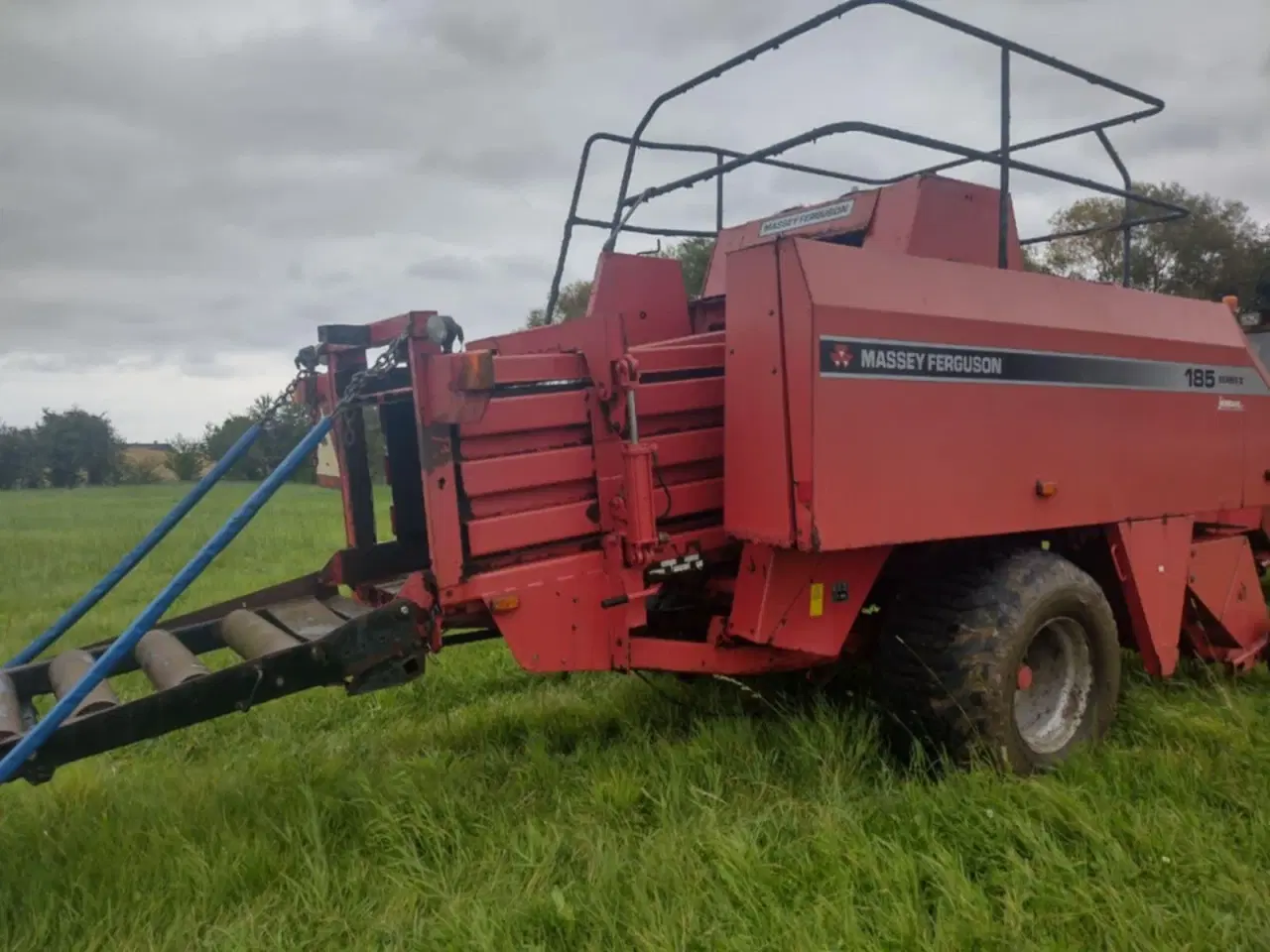 Billede 2 - Massey Ferguson 185 serie 2 minibig ballepresser 