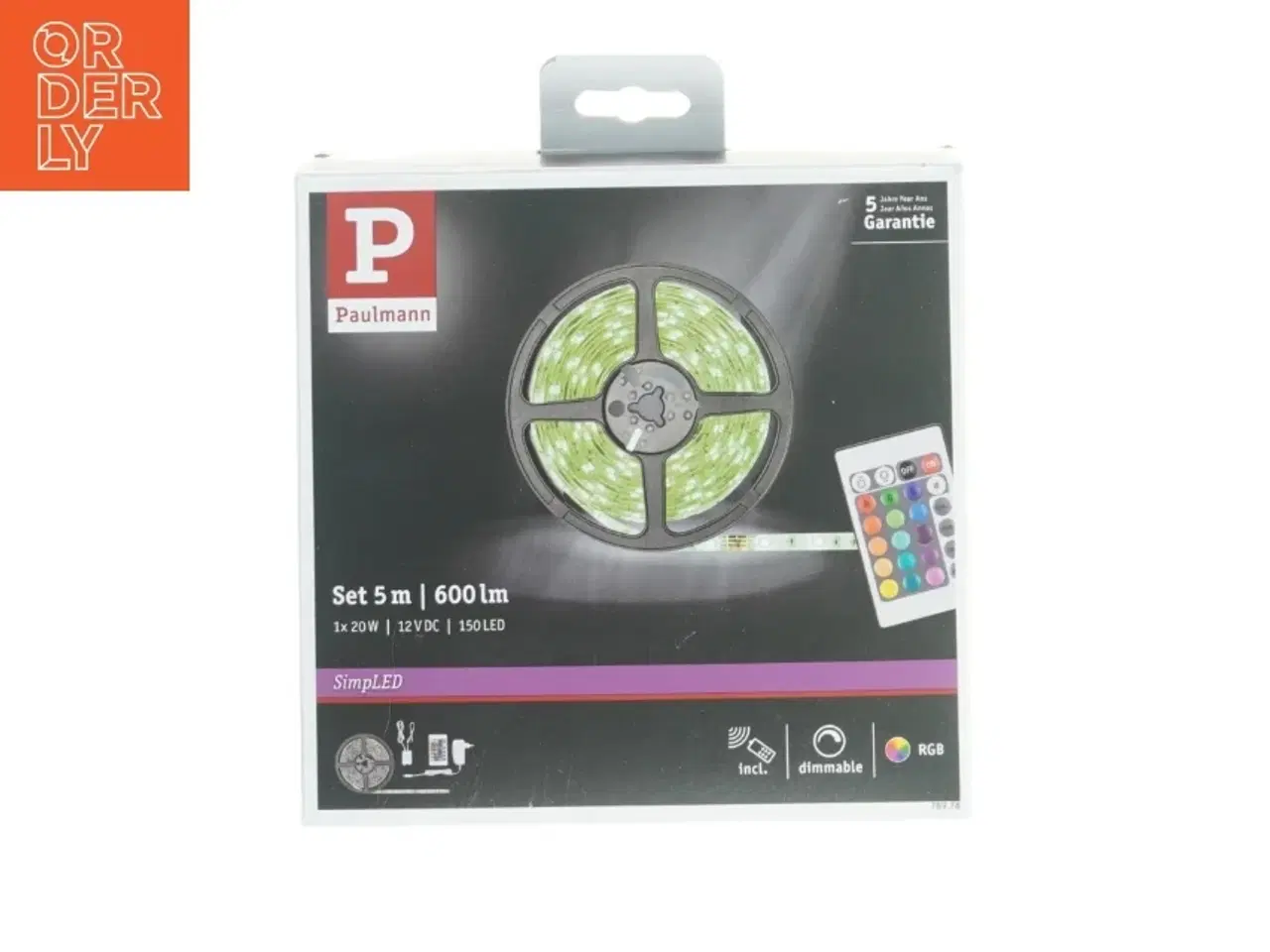 Billede 1 - LED lysbånd sæt fra Paulmann (str. 500 x en x 0,3 cm)helt nyt og ubrugt.