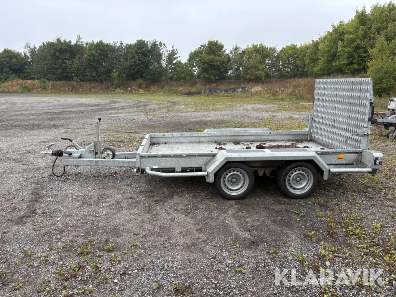 Billede 2 - Maskintrailer Wagenbouw Hapert - 2-akslet