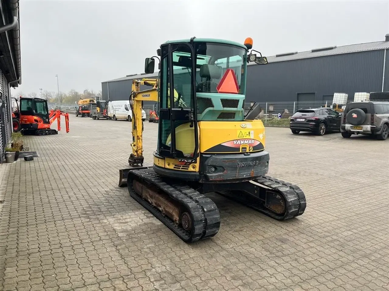 Billede 6 - Yanmar Vio57 U hydraulisk skovl skifte