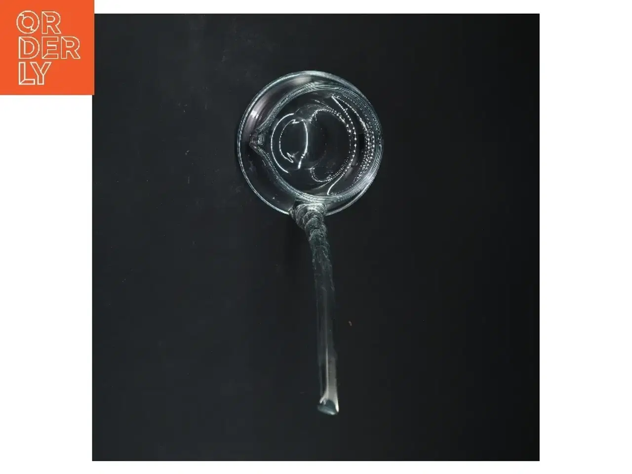 Billede 4 - Glas punchbowle med ske (str. 28x26 cm)