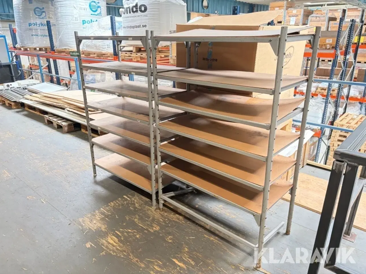 Billede 1 - Stålreoler - 11 styk