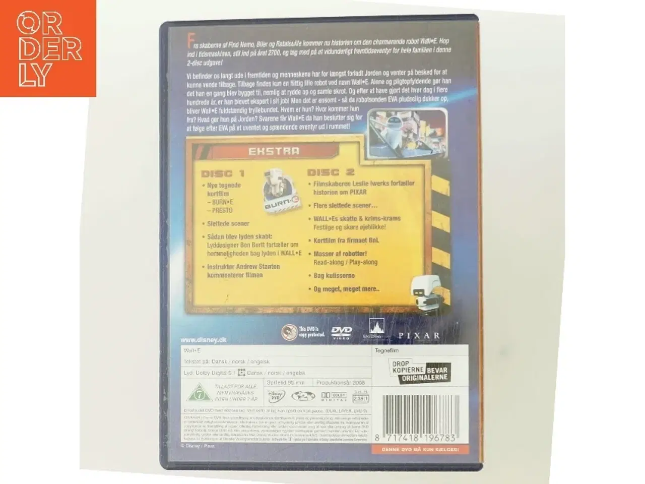 Billede 3 - Wall-E med Ben Burtt (DVD)