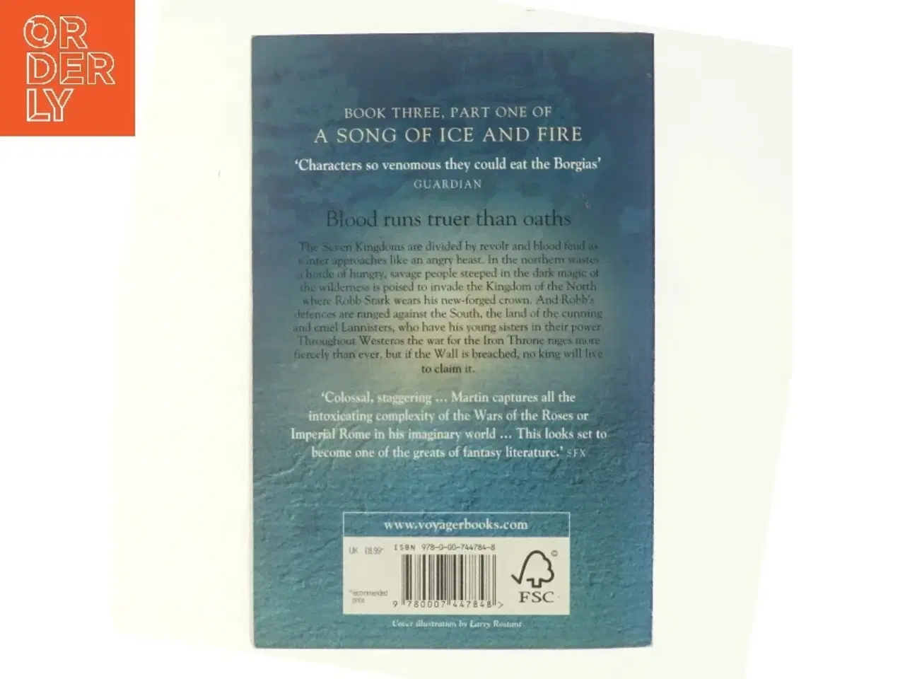 Billede 3 - A storm of swords. 1, steel and snow af George R. R. Martin (Bog)