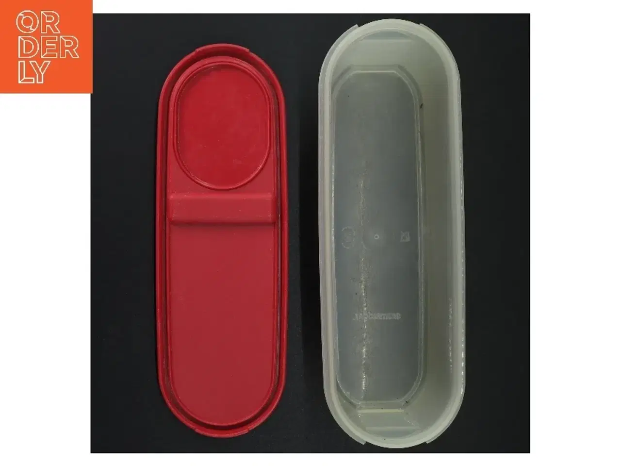 Billede 5 - Se-let box fra Tupperware (str. 25 x. 7,5 cm)