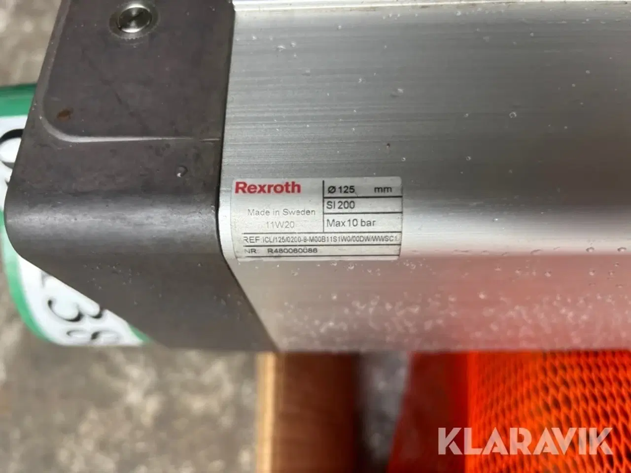 Billede 7 - Luftcylinder Rexroth SI200 ny/ubrugt
