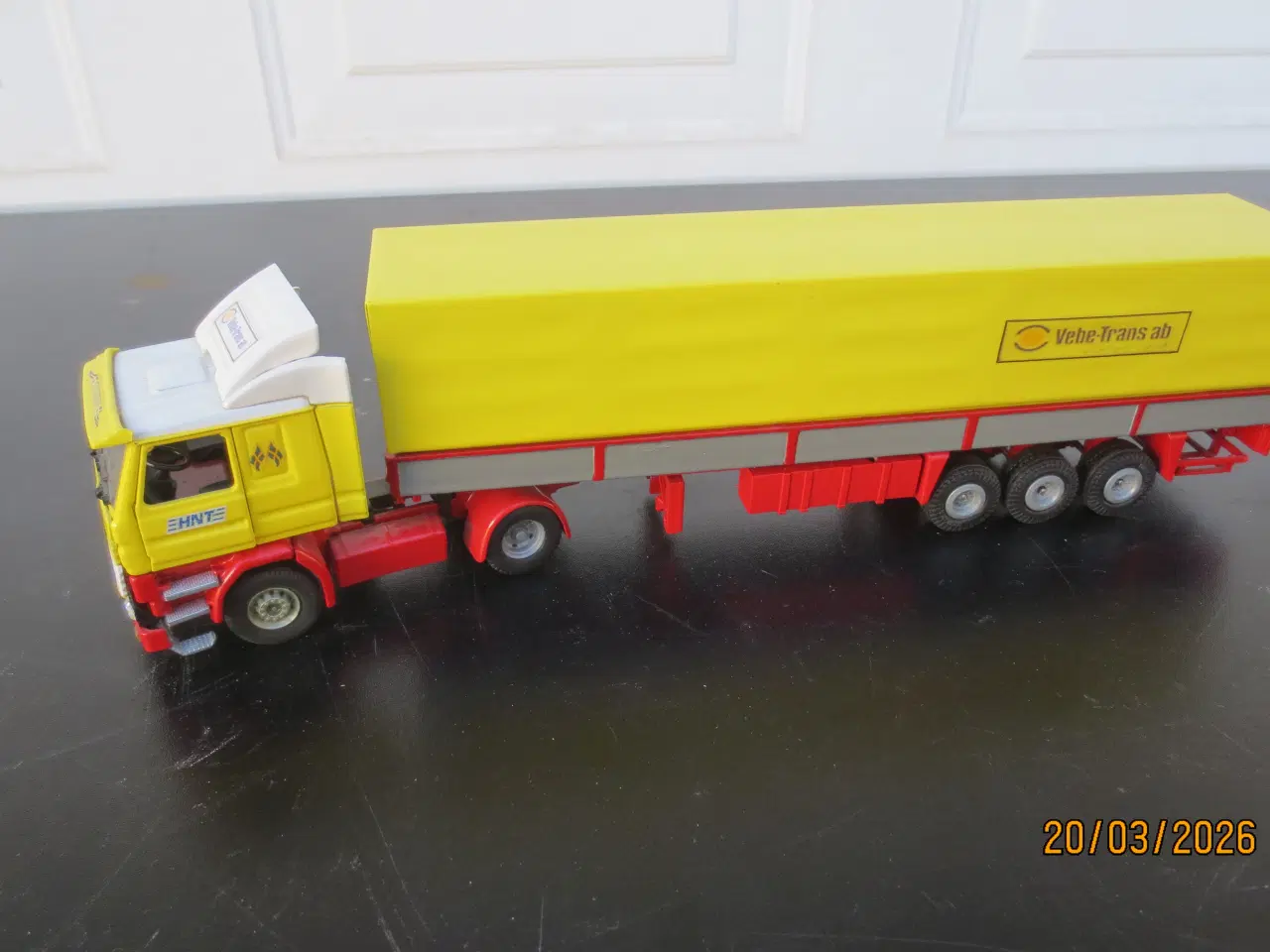 Billede 1 - 1 stk Modellastbil Tekno Scania 142 E 