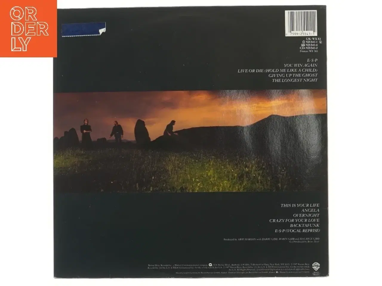 Billede 2 - Bee Gees - E.S.P. LP Vinyl fra Bee Gees (str. 31,5x31 cm)