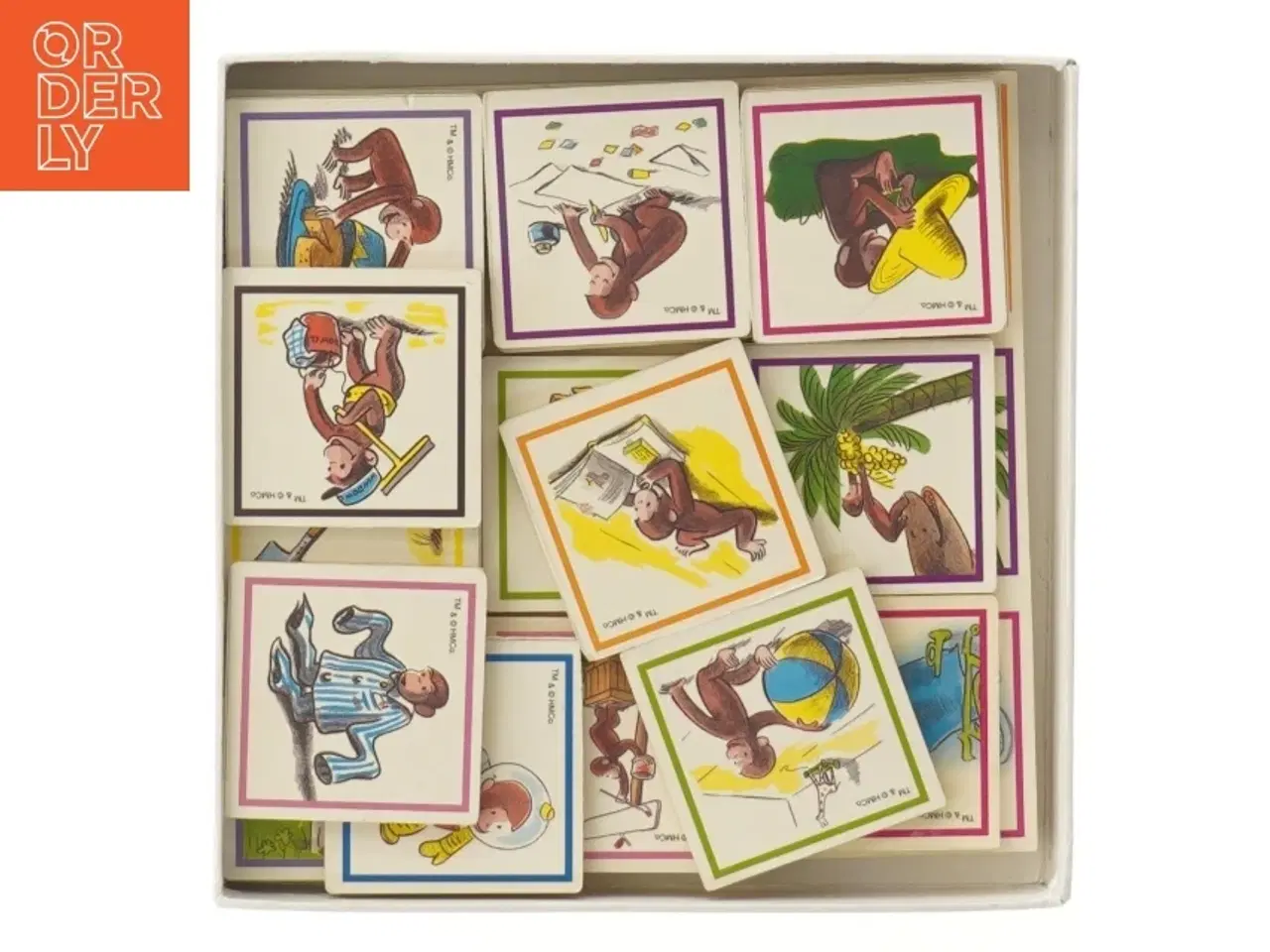 Billede 2 - Curious George Wooden Bingo (str. 21x21 cm)