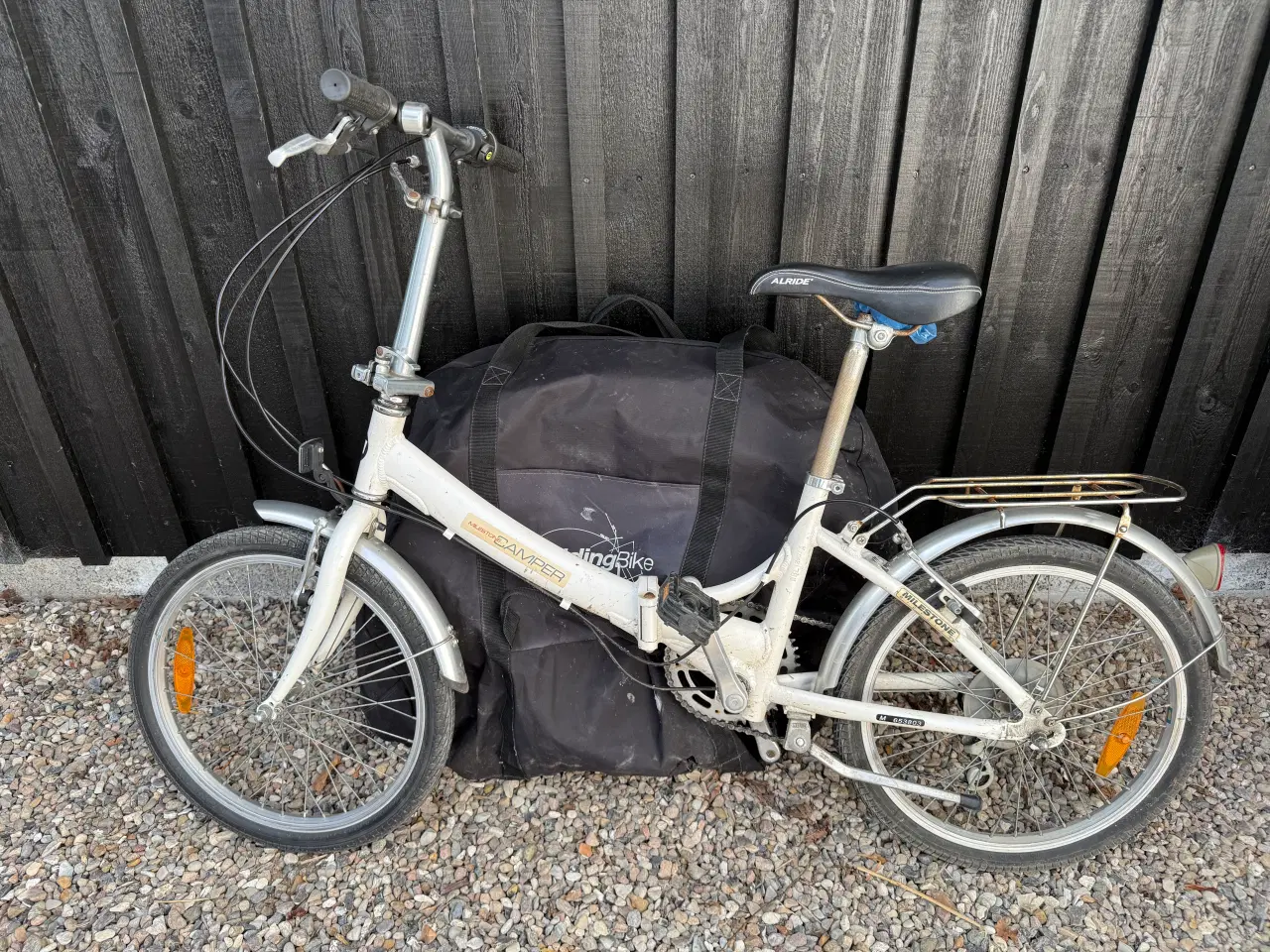 Billede 1 - Campingcykler, fold sammen, let og handy med gear